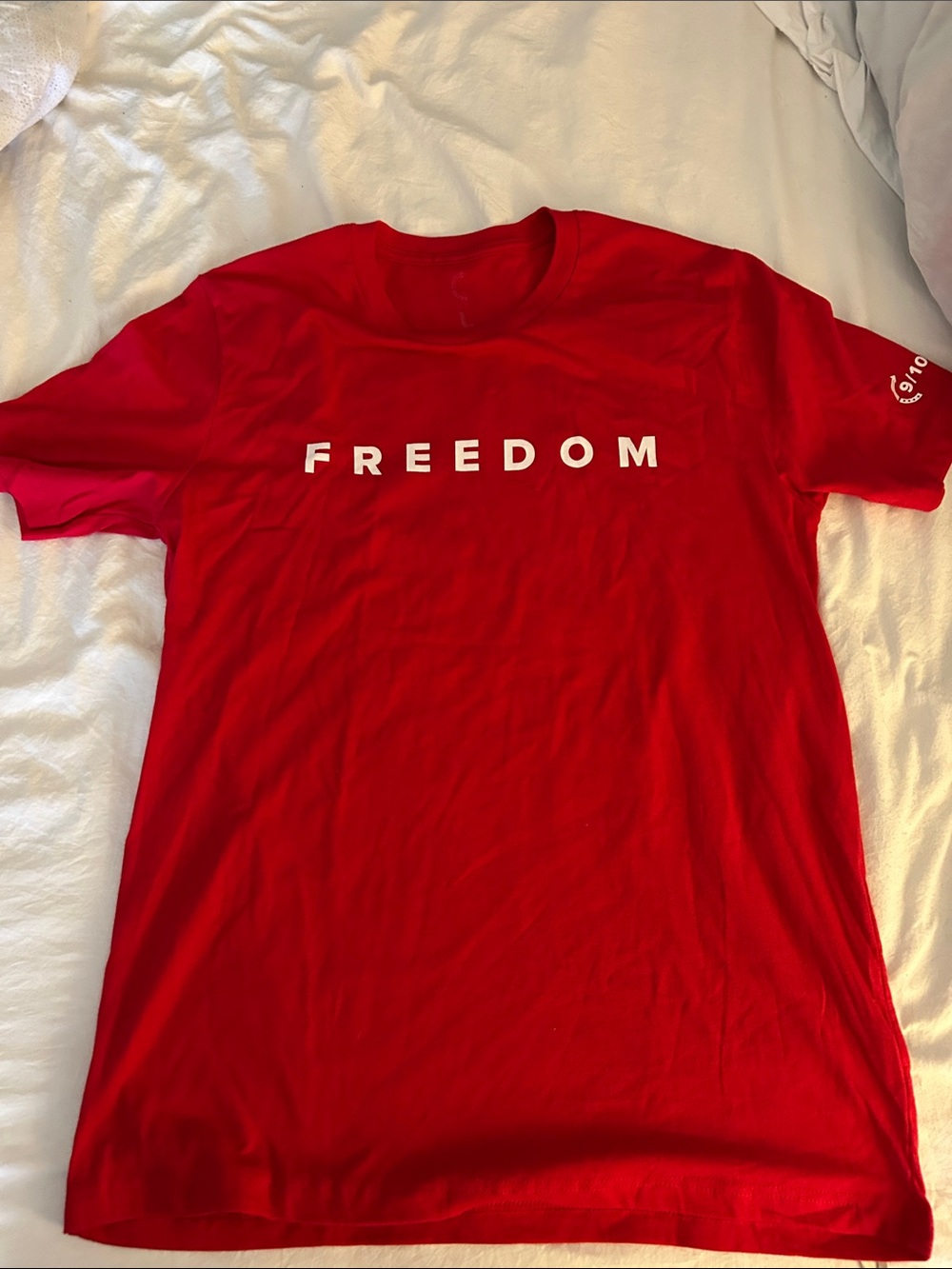 Freedom Graphic Tee - Red Men’s T-Shirt Kiricocho brand